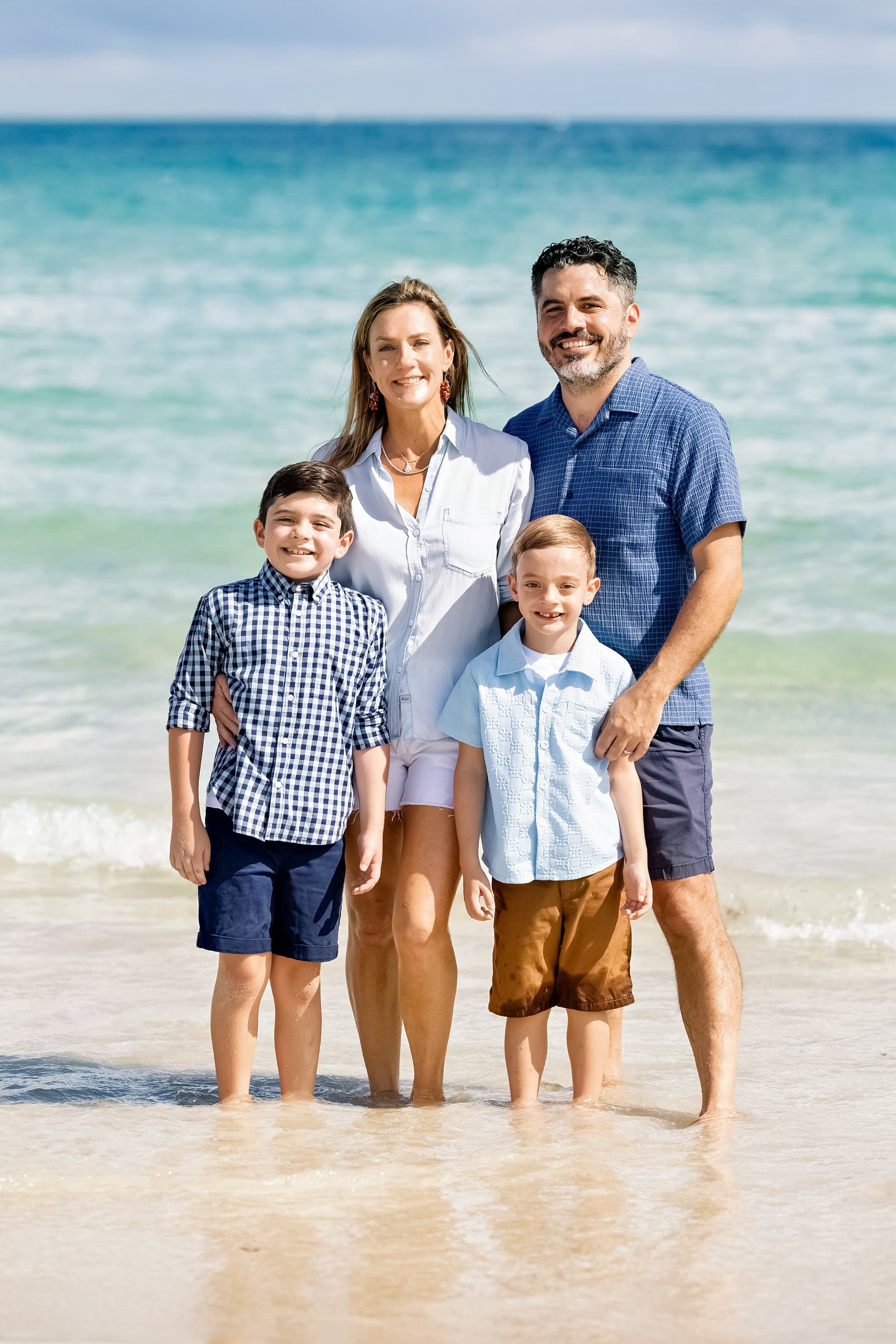Family photo session in Miami